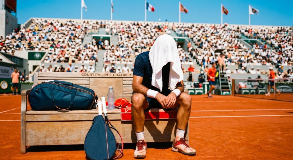 Why Roland Garros doesn't stop at 33°C: Sinner's illness and the science behind the heat rule