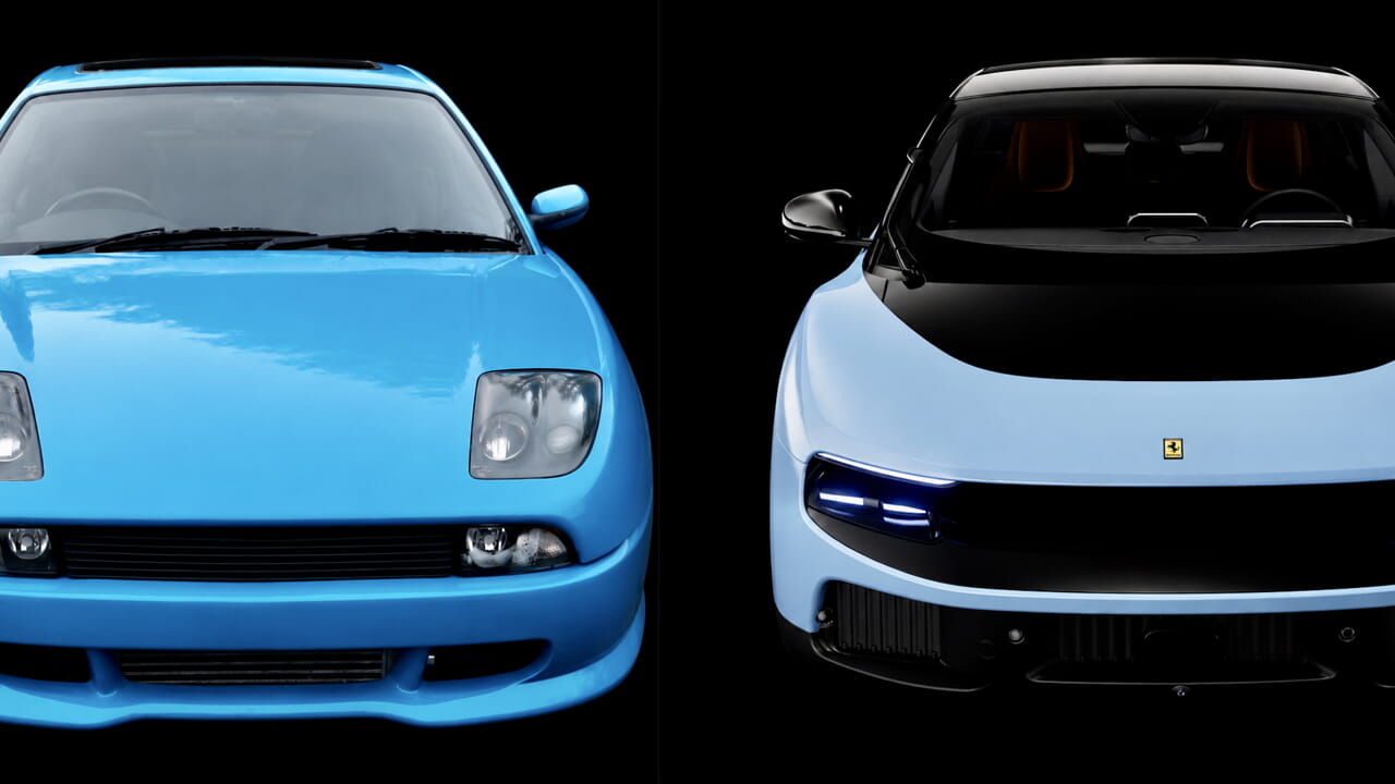 Ferrari Light like the old Fiat Coupé: look at the comparison which is worth 500 thousand euros