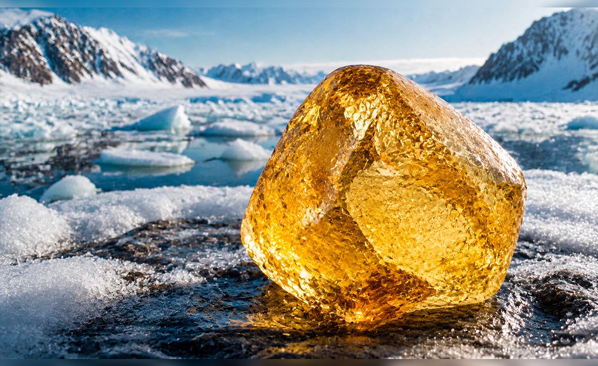 The 158-carat yellow diamond found under the Arctic, formed 2,000 million years ago and considered a global rarity