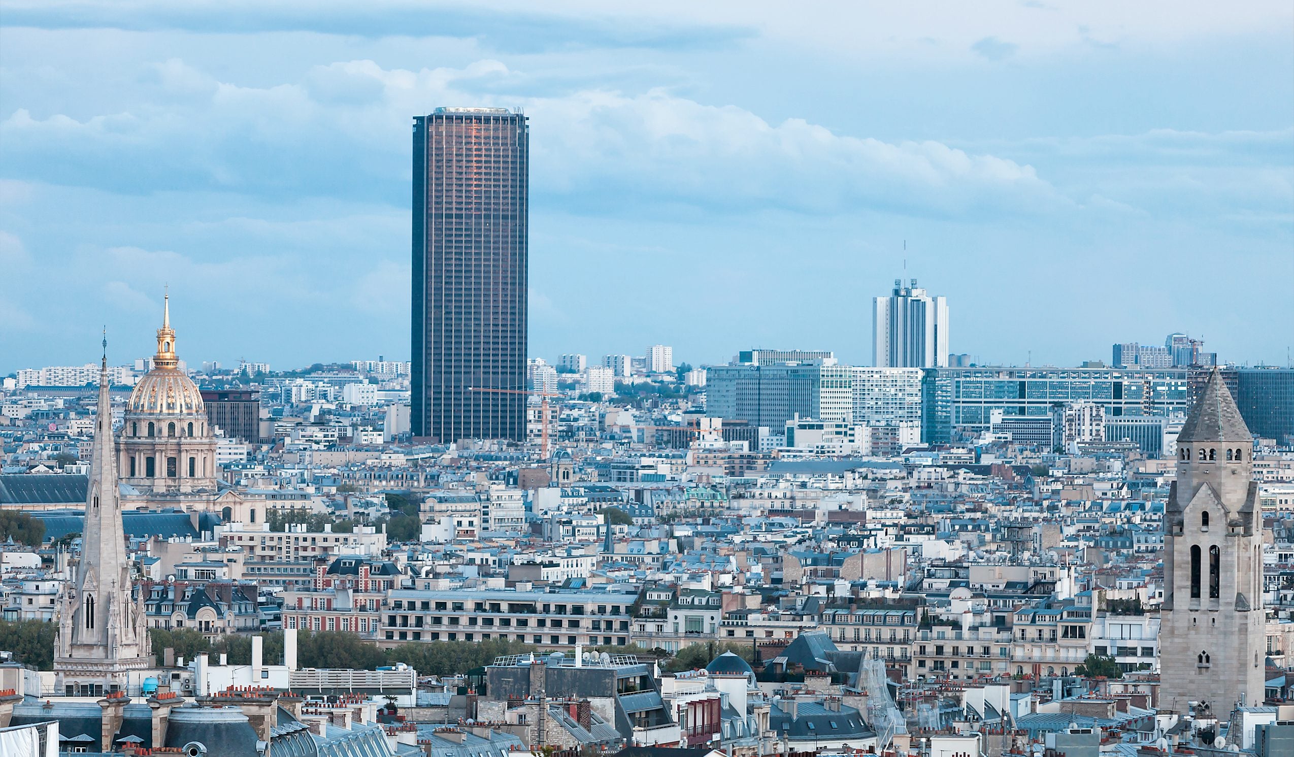 The Tour Montparnasse in Paris is 210 m high: what is a black monolith doing in the middle of the city?