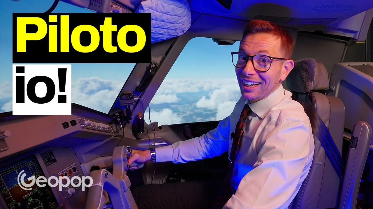 We flew a 10 million euro flight simulator. We'll tell you about the experience