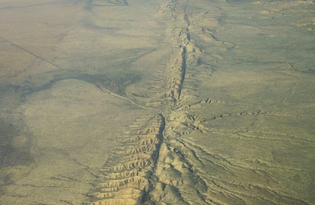 San Andreas Fault in California at maximum stress in the last 1000 years: the study on the "Big One"