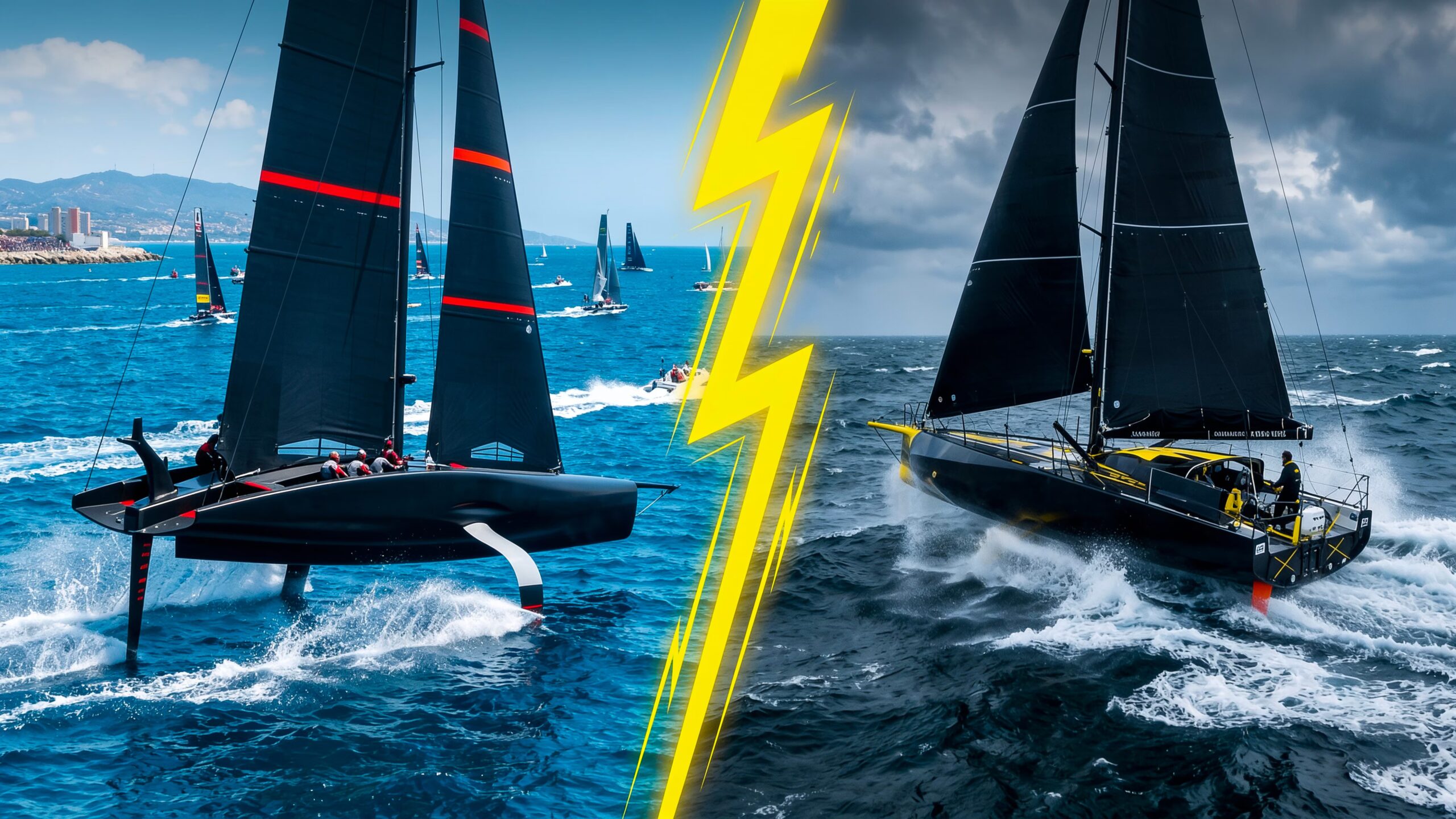 How sailing became a global hi-tech sport: the journey from wooden boats to those that “fly”