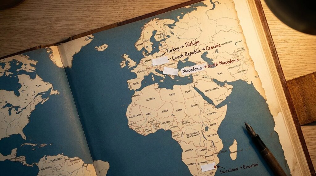 Czechia, Türkiye, Bharat: all the countries that change their names for identity, political or marketing reasons