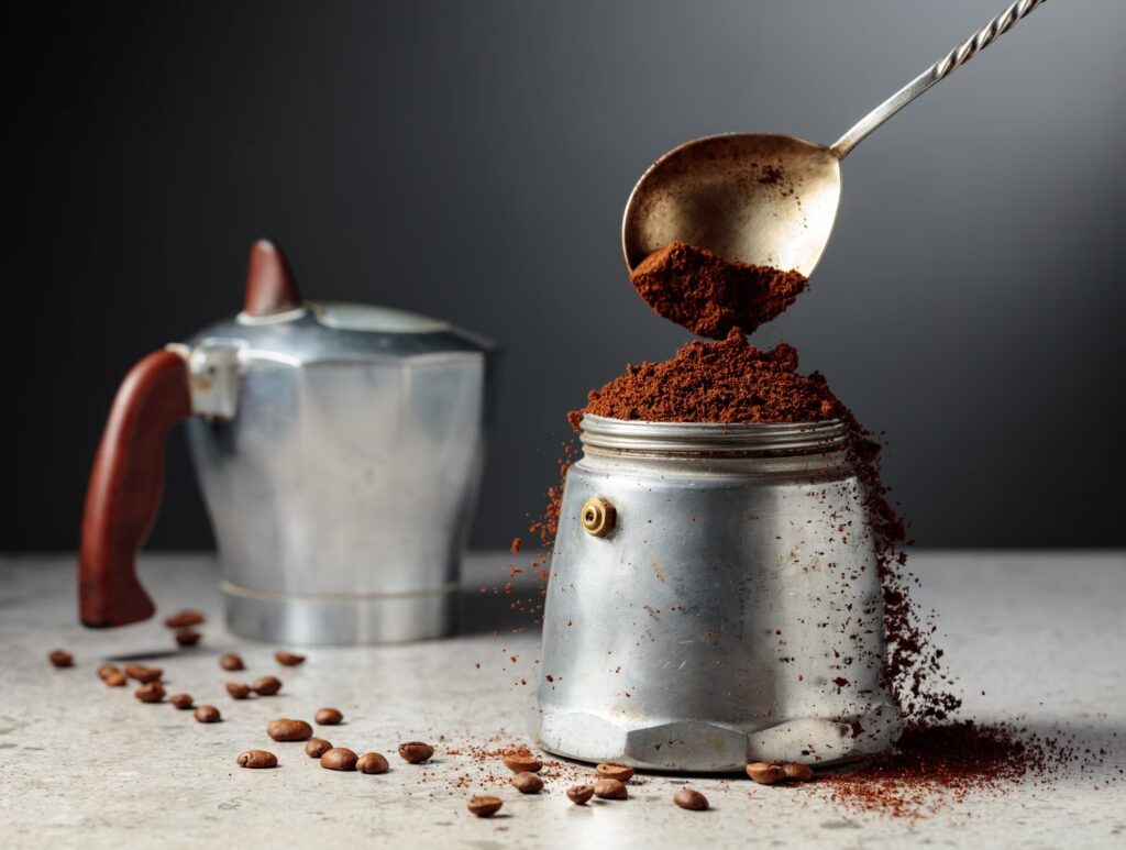How to make coffee with the moka perfectly according to chemistry: water, powder and flame