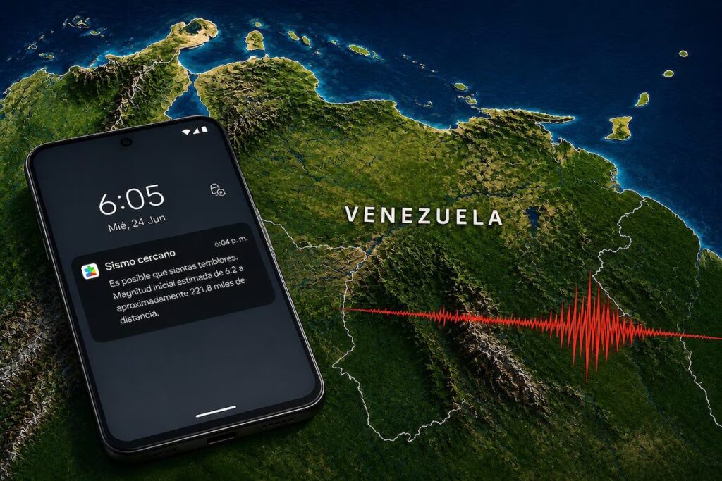 Google transformed smartphones into seismographs before the earthquake in Venezuela: how the alert works