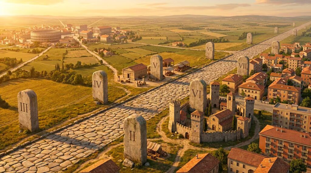Why some cities in Italy are called Quarto, Quinto, Sesto: it's because of the signs of Ancient Rome