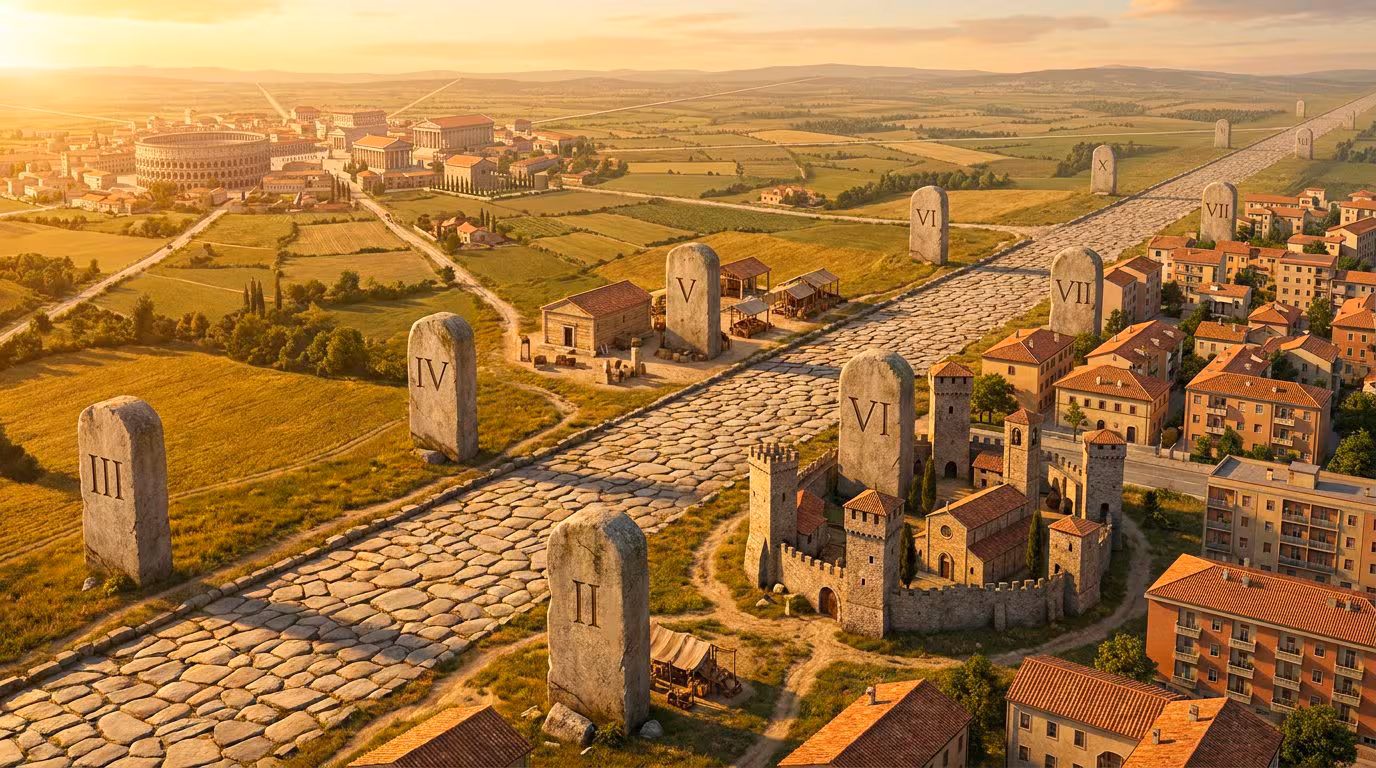 Why some cities in Italy are called Quarto, Quinto, Sesto: it's because of the signs of Ancient Rome