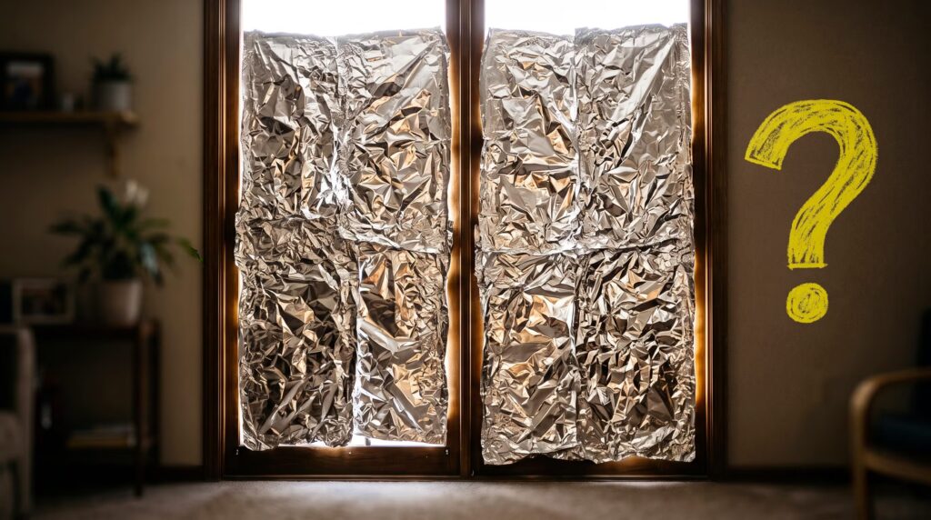 Does the tin foil on windows trick really work? It can actually create problems