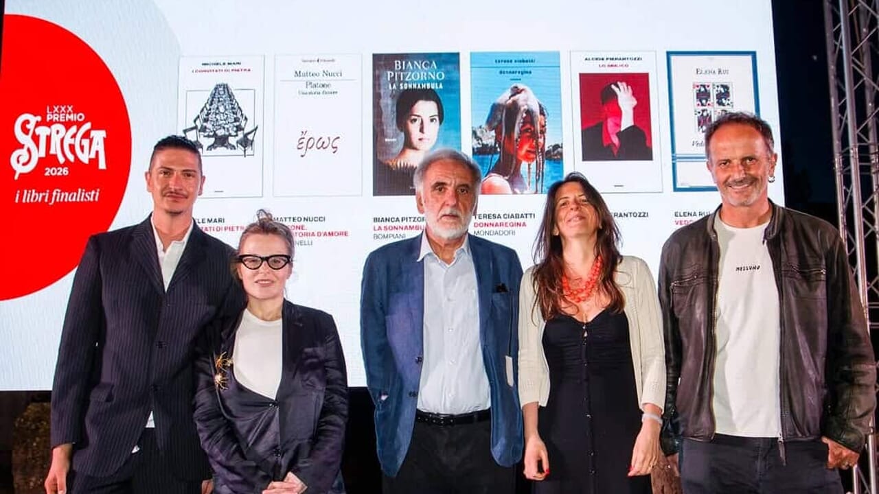 Mari, Nucci, Pitzorno, Ciabatti, Pierantozzi and Rui are the 6 finalists of the 2026 Strega Prize