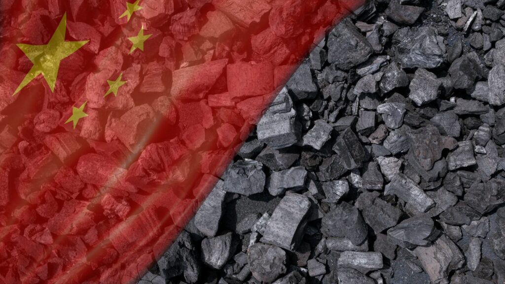 China is the world's largest producer and consumer of coal: it uses over 4,900 tonnes