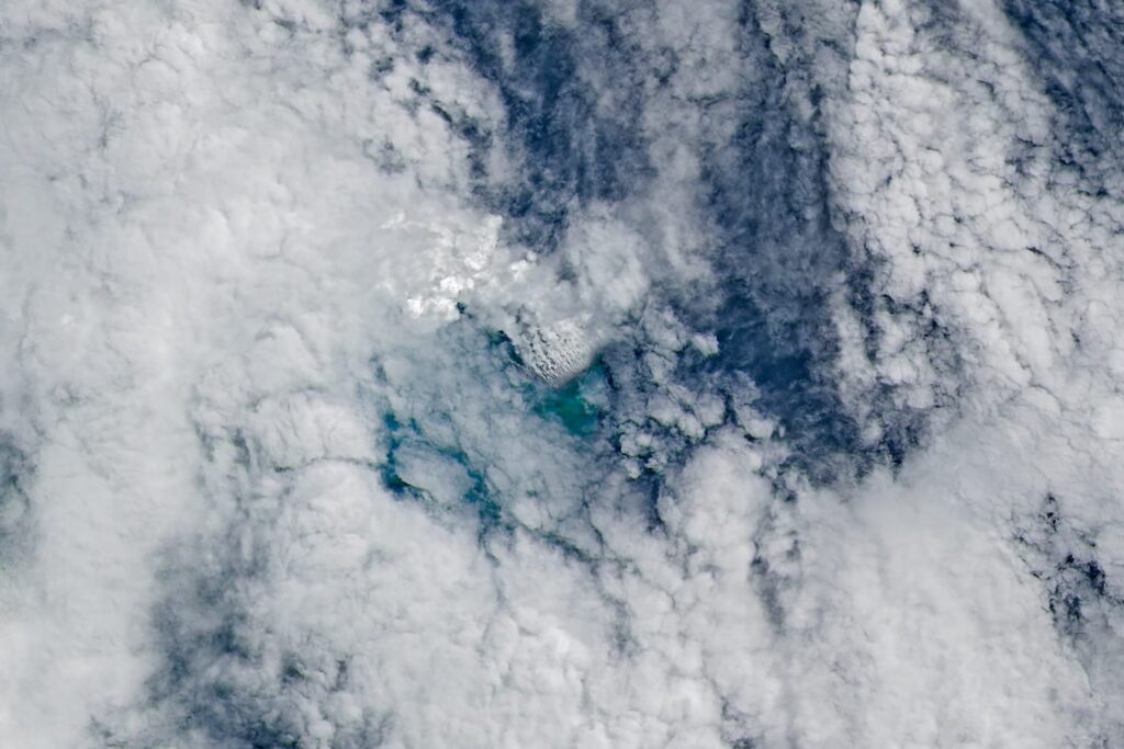 The eruption of an unknown underwater volcano in Papua New Guinea could have created an island