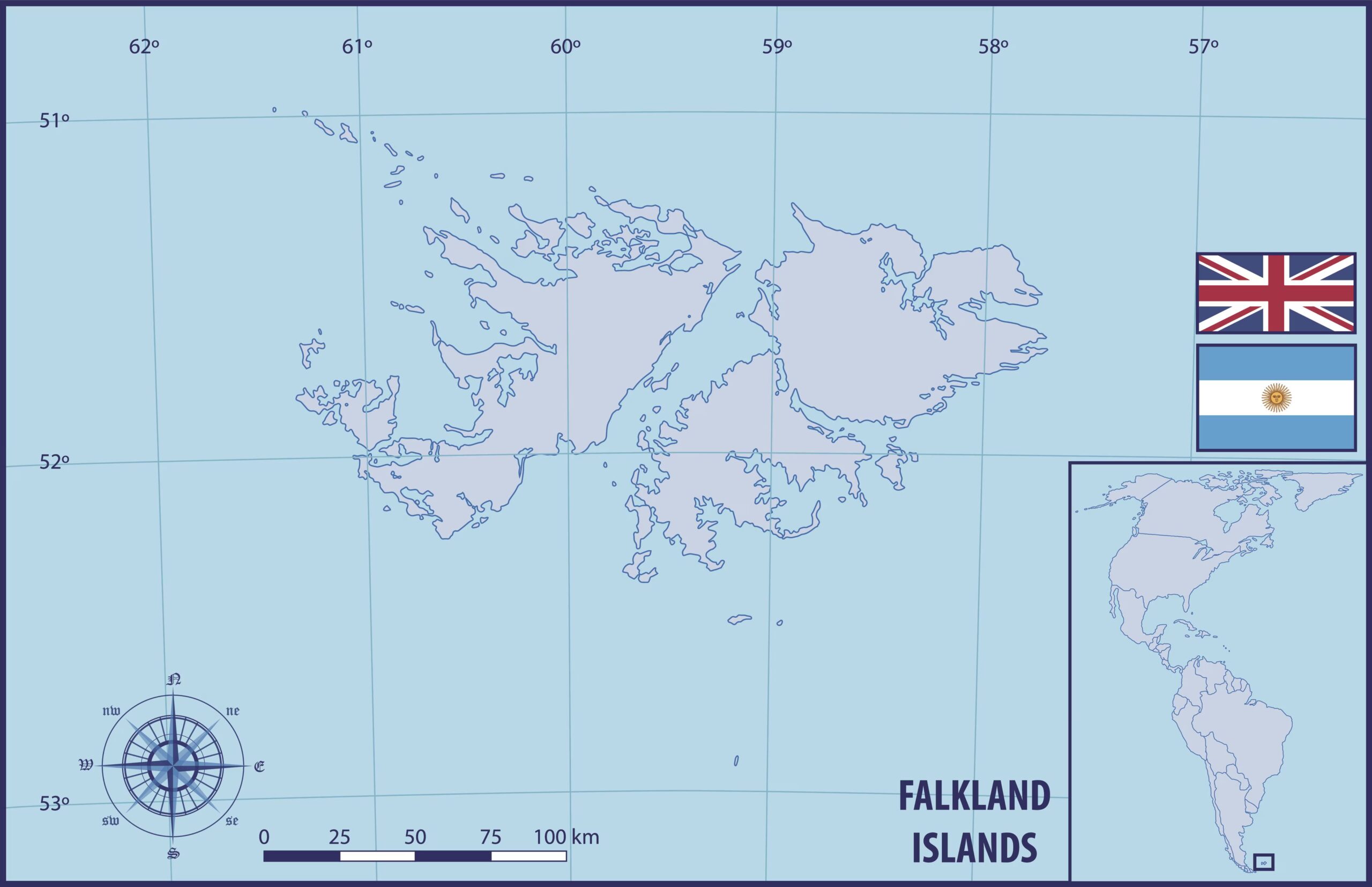 The 1982 Falklands/Malvinas War: The story of Thatcher's United Kingdom against Argentina