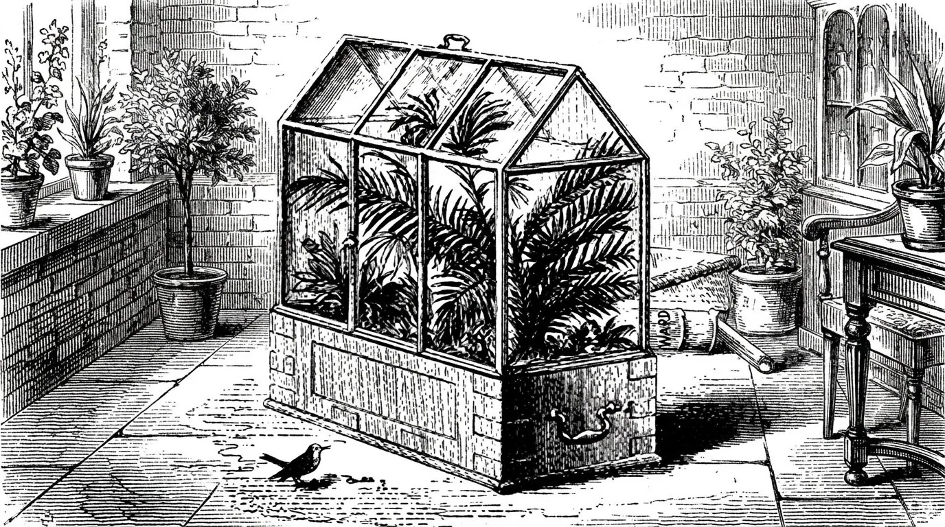 Who invented the terrarium and why this glass ecosystem was revolutionary