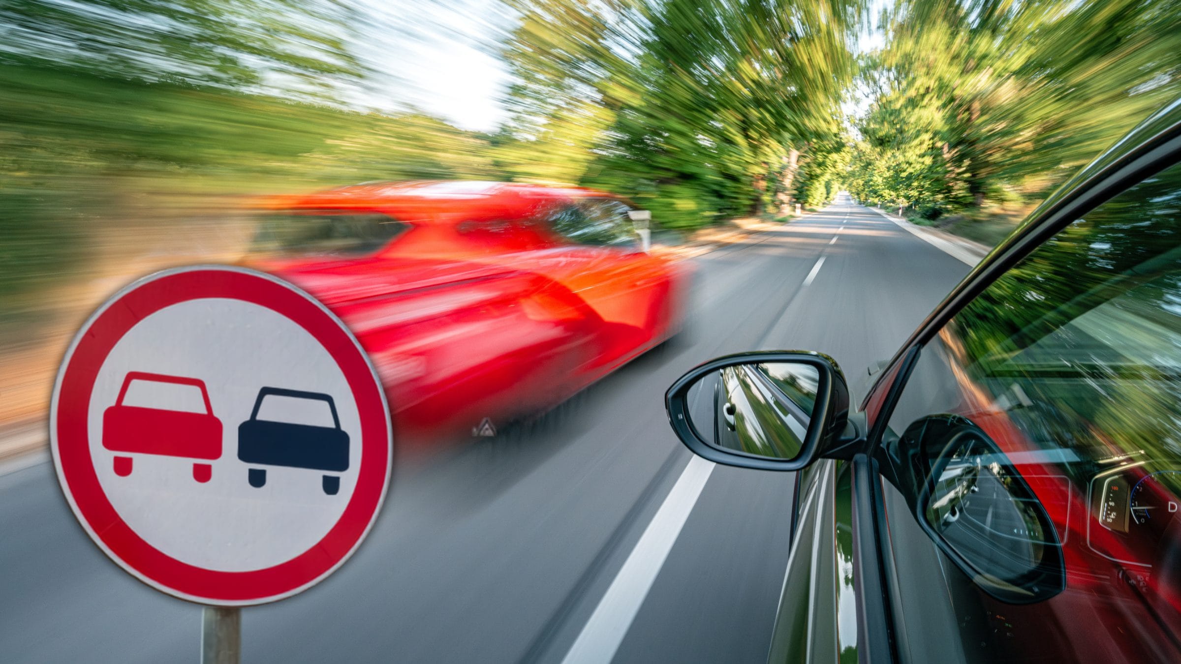 The overtaking meter detects overtaking with sensors in the asphalt and cameras: where it is and what is at risk