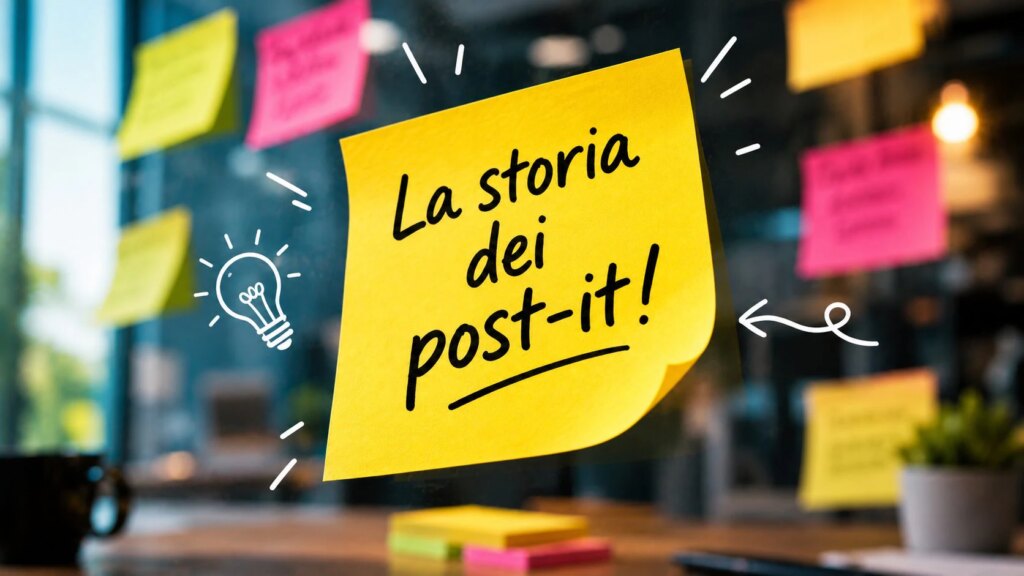 The yellow post-it was born from a mistake: how a "wrong" glue revolutionized the world