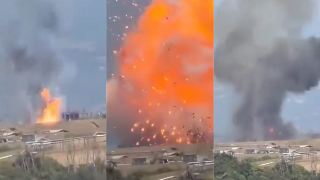 Explosion in Colleferro, Rome, in a plant that produces ammunition and fuel