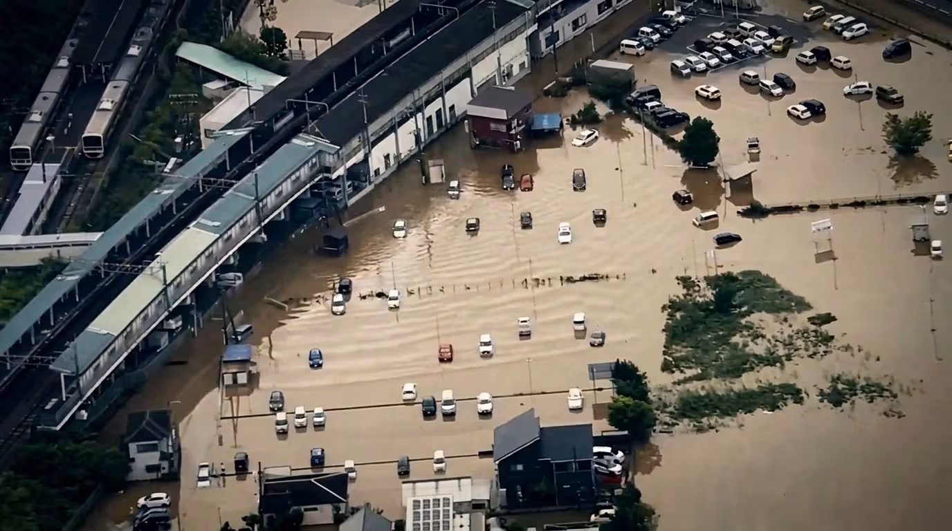 Torrential rains in Japan and floods, cities submerged in water and mud: the role of the climate crisis