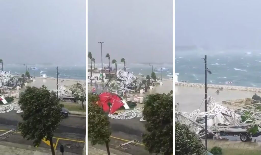 Tornado in Porto Cesareo, in reality it was a "downburst" that caused the damage: what's the difference