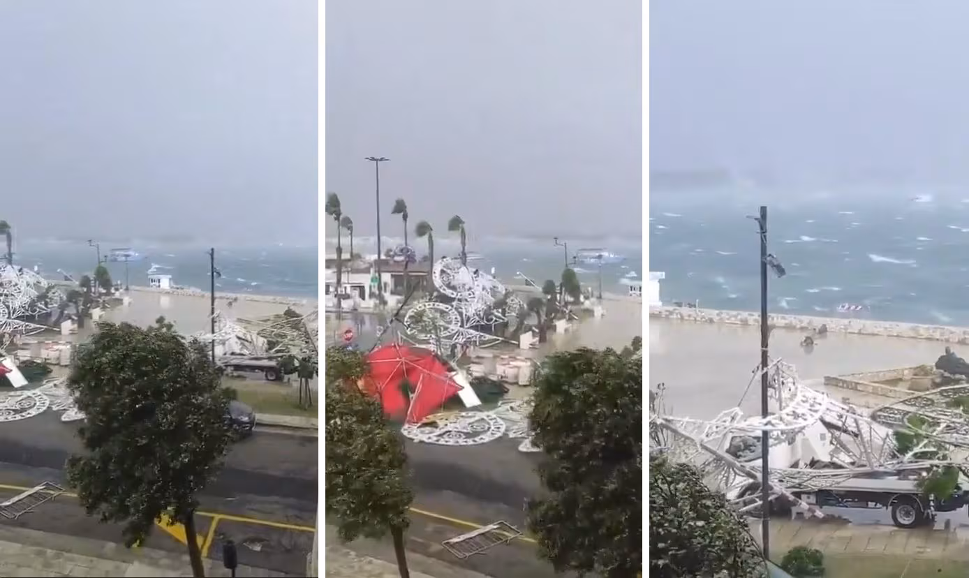 Tornado in Porto Cesareo, in reality it was a "downburst" that caused the damage: what's the difference