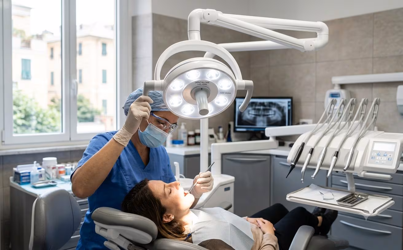 Why dentists' and surgeons' lights don't cast shadows and how operating lights work