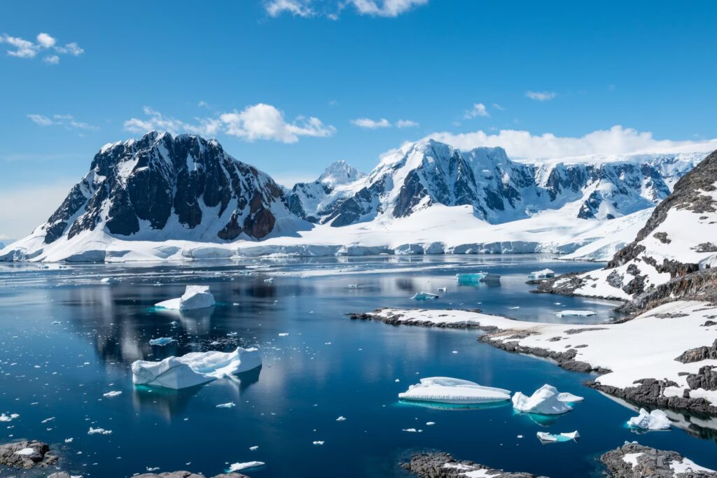 Mercury accumulated in Antarctic ice ends up in the ocean: 160% increase