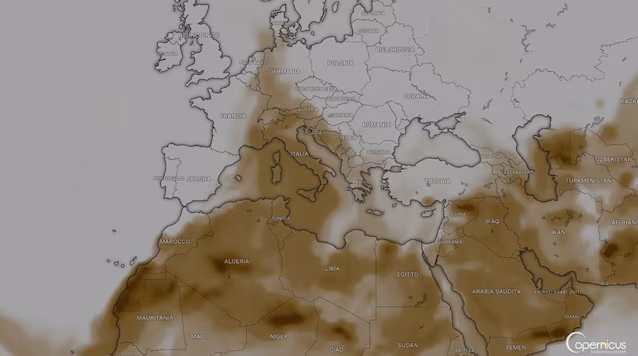 Sahara dust