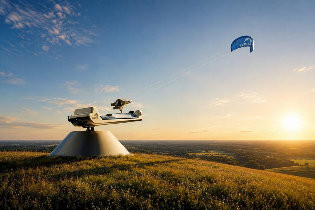 KGM1, how the Italian high-altitude wind project works: it produces energy with a flying wing