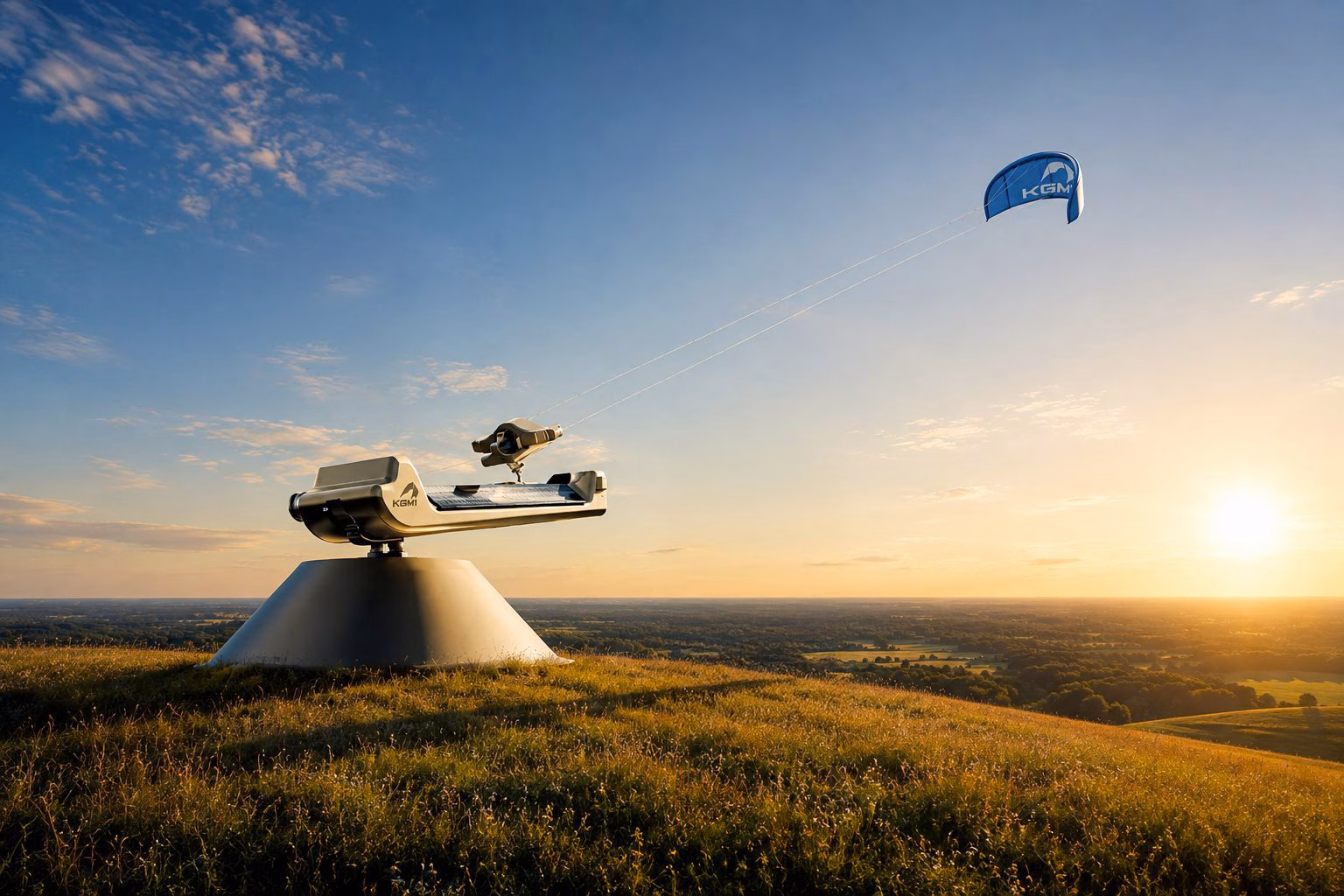 KGM1, how the Italian high-altitude wind project works: it produces energy with a flying wing