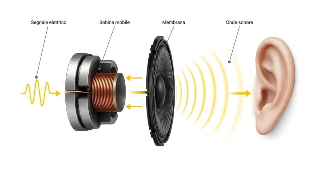 How headphones work: from the magnet to the membrane, this is how the speaker transforms the signal into music