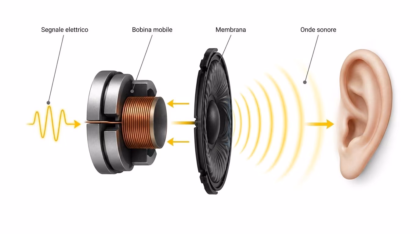 How headphones work: from the magnet to the membrane, this is how the speaker transforms the signal into music