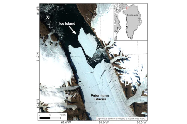 petermann ice island