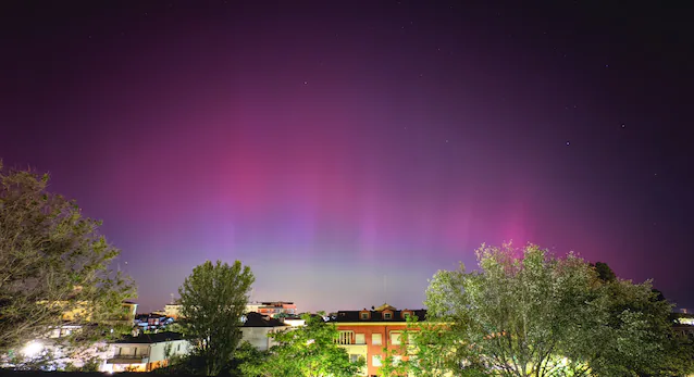 Northern Lights Italy May 2024
