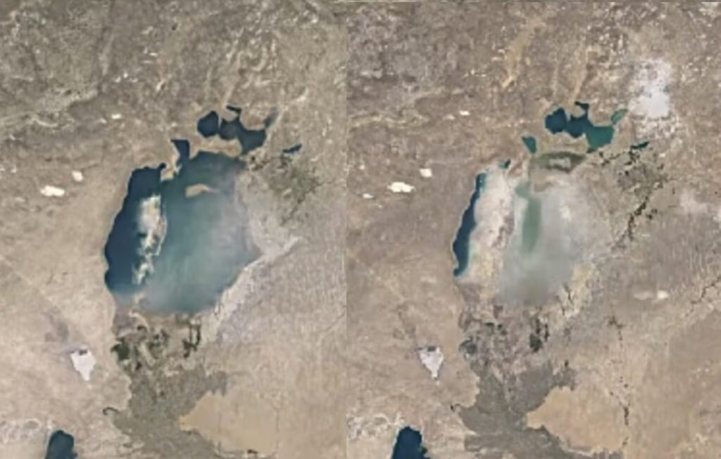 How the Planet has changed from 1984 to today: the Google Earth Timelapse function to look from above