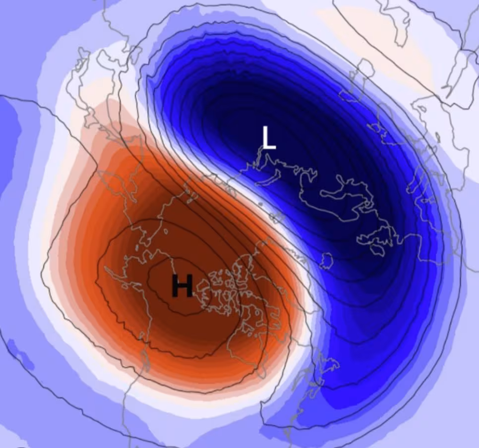 Polar vortex and possible interactions with El Niño in winter: what will happen to the climate in Italy?