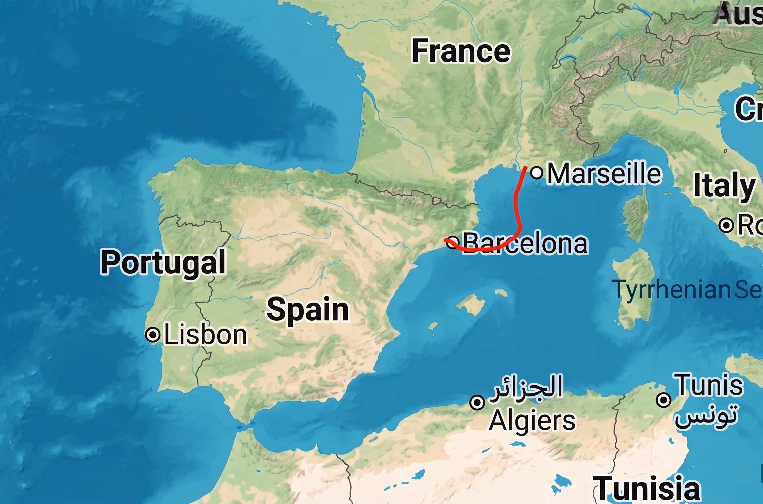 From Marseille to Barcelona: the maxi-project of a corridor for green hydrogen