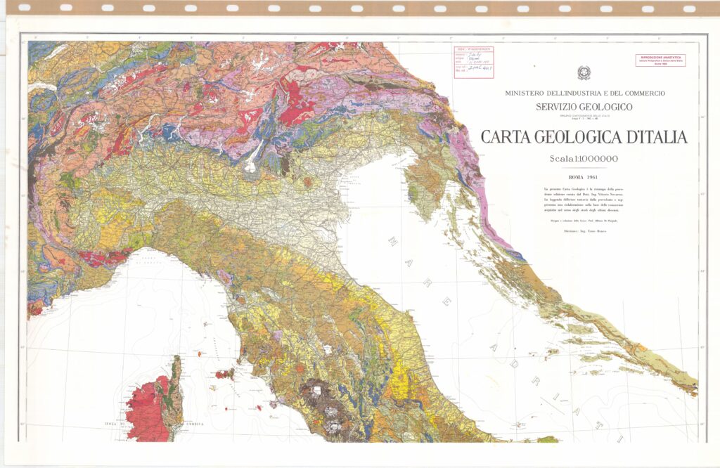 Why we redo the geological map of Italy on a scale of 1 to 50,000: the CARG project of 636 sheets