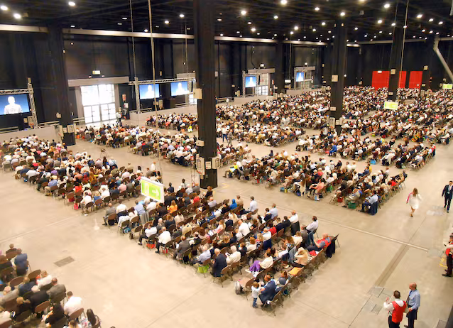 Congress of Jehovah's Witnesses in Milan in 2023 (Wikimedia Commons)