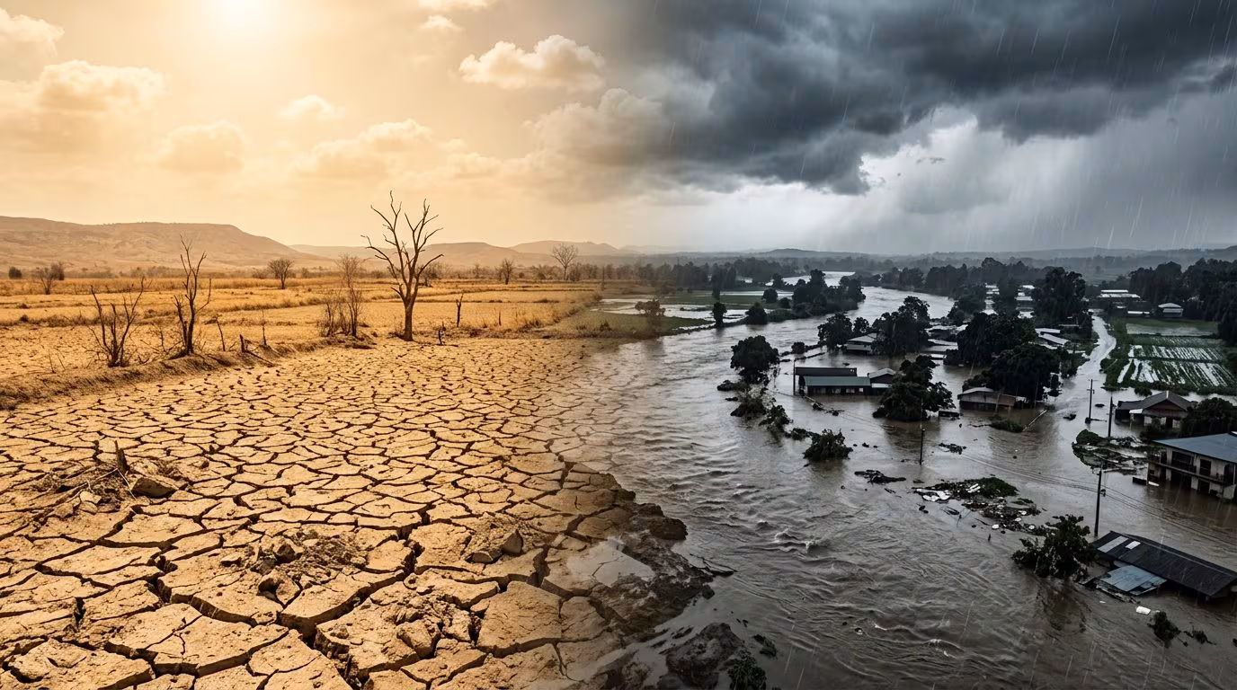 Drought on one side, floods on the other: how El Niño can disrupt the global climate