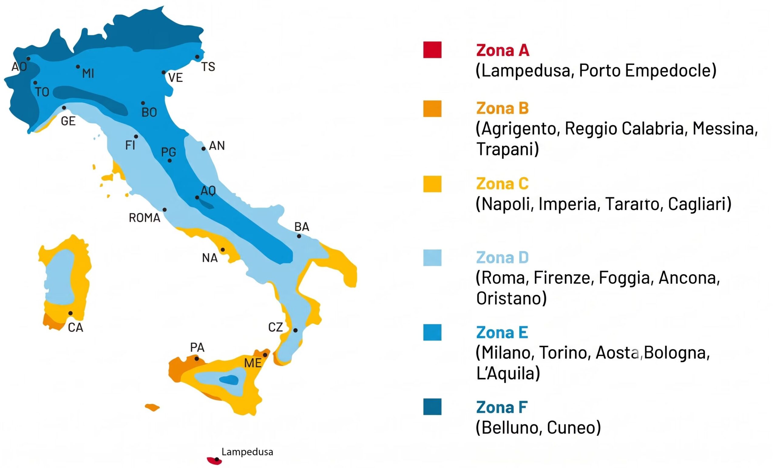 When the heat turns on in 2026: map, dates and times region by region