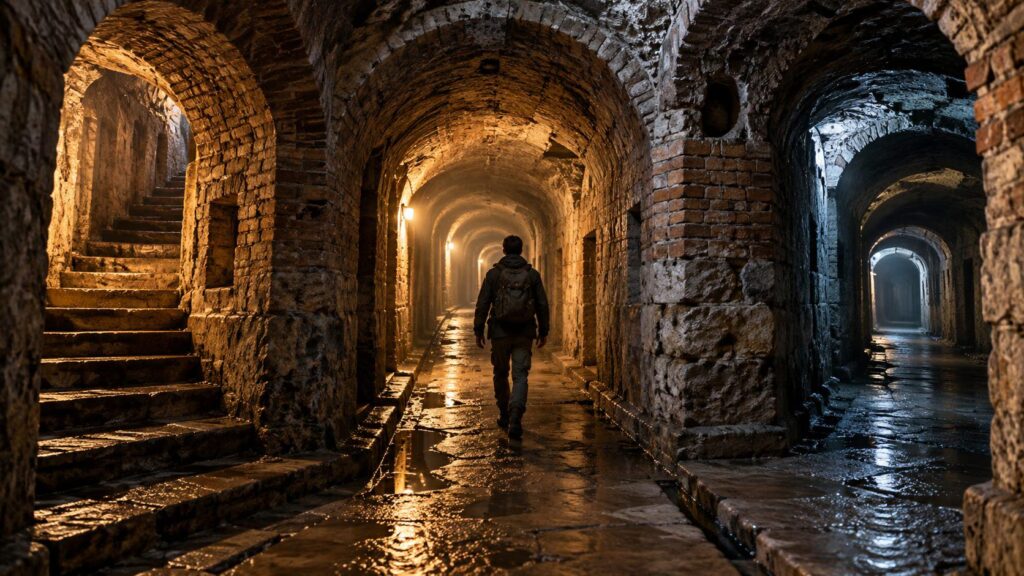 7 secret passages in Europe, from the underground tunnel of the Sforzesco Castle to the tunnels of Paris