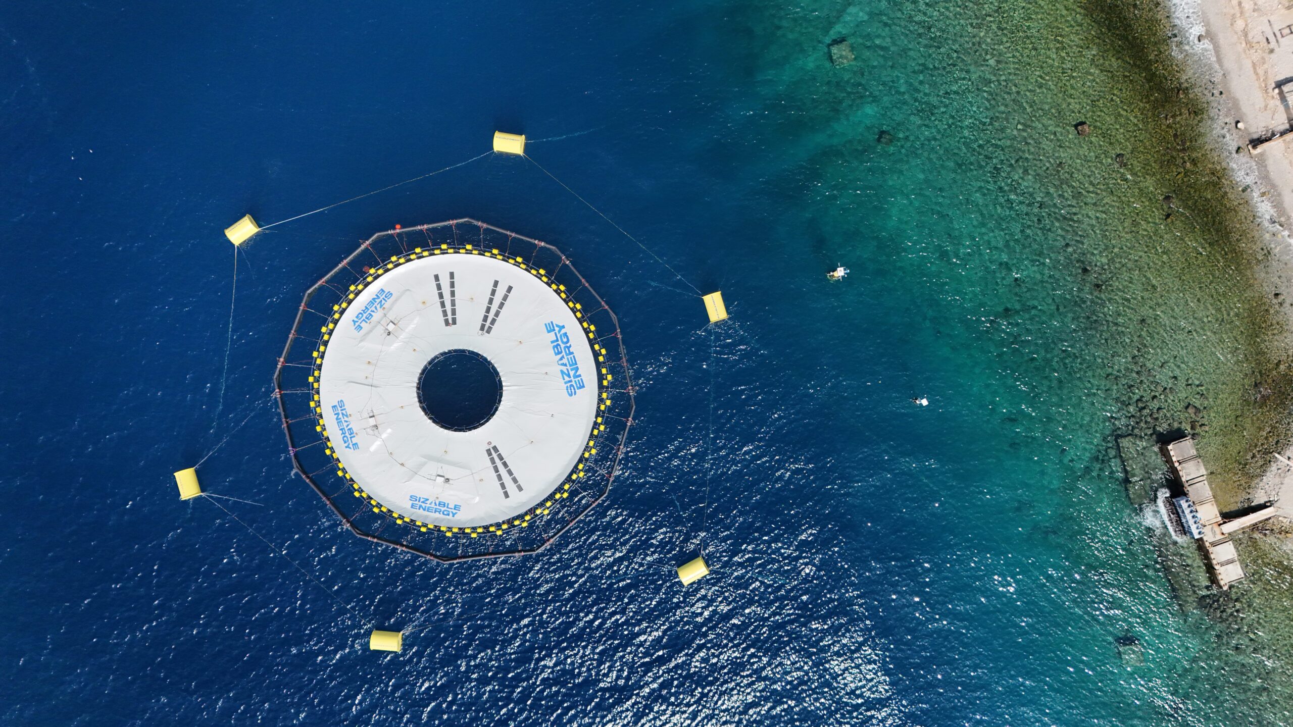 Accumulating energy at sea: how Sizable Energy, the Italian technology, works