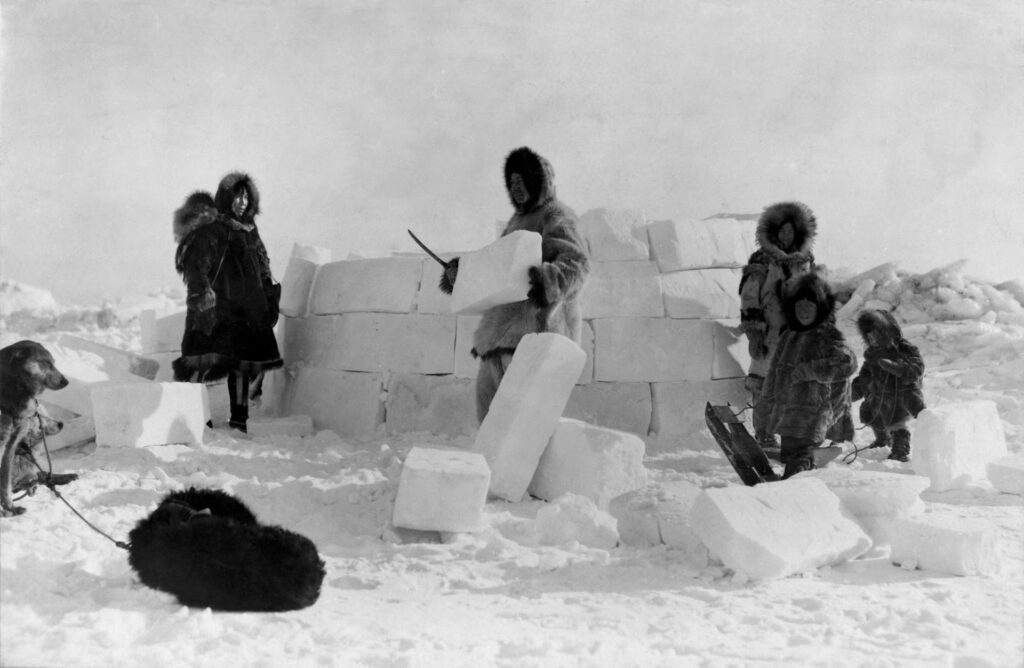 From the Inuit to the Evenki, how did the cold people live without agriculture in the Arctic areas