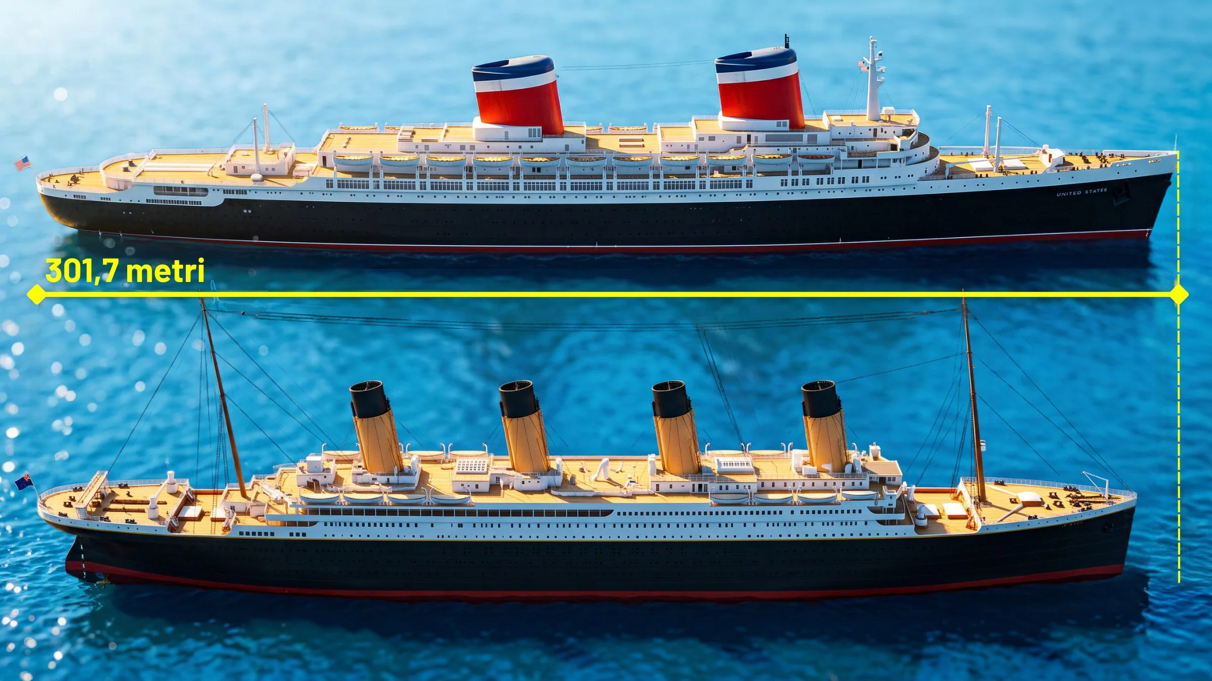 The historic ocean liner SS United States will be sunk and become the largest coral reef