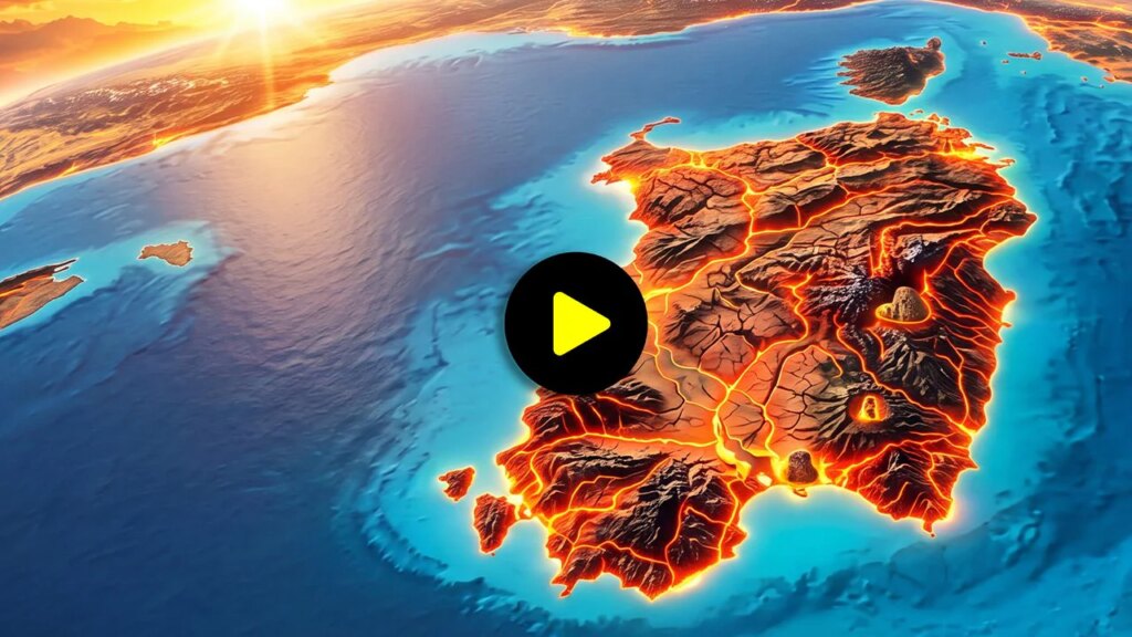 Sardinia was not attached to Italy: the geological origin, the volcanoes and the 90° rotation